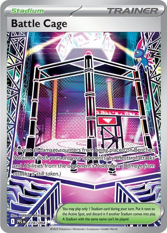 (#116/094) Battle Cage [ME02: Phantasmal Flames]
