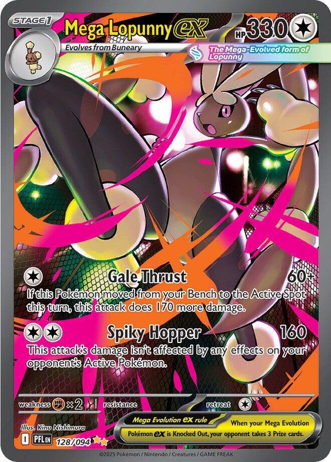 (#128/094) Mega Lopunny ex [ME02: Phantasmal Flames]