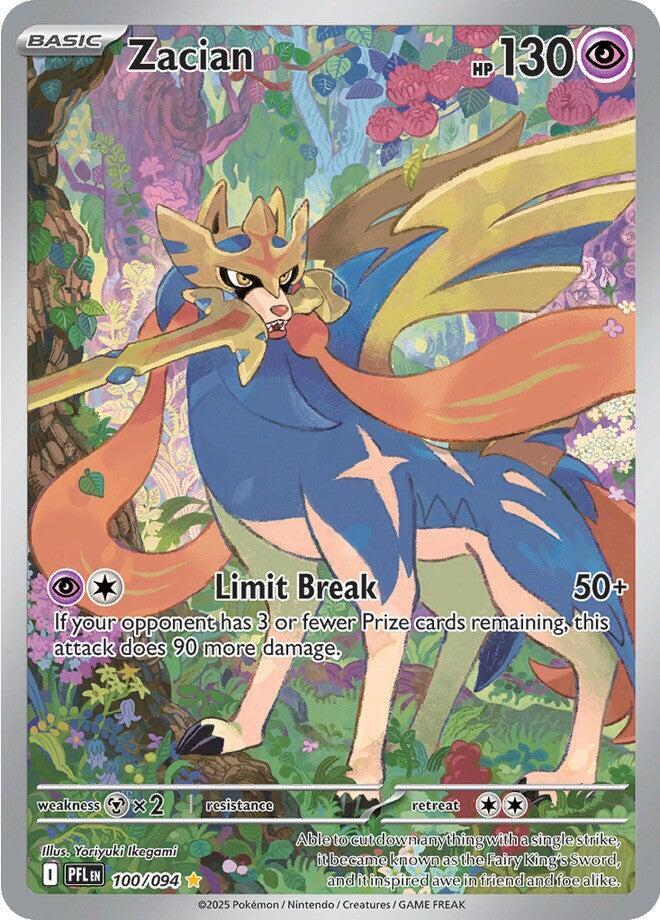 (#100/094) Zacian - [ME02: Phantasmal Flames]