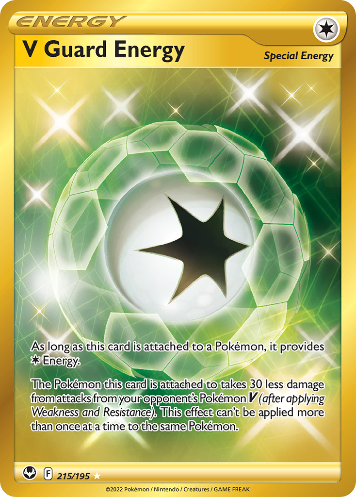 (#215/195) V Guard Energy - Holo [Silver Tempest]