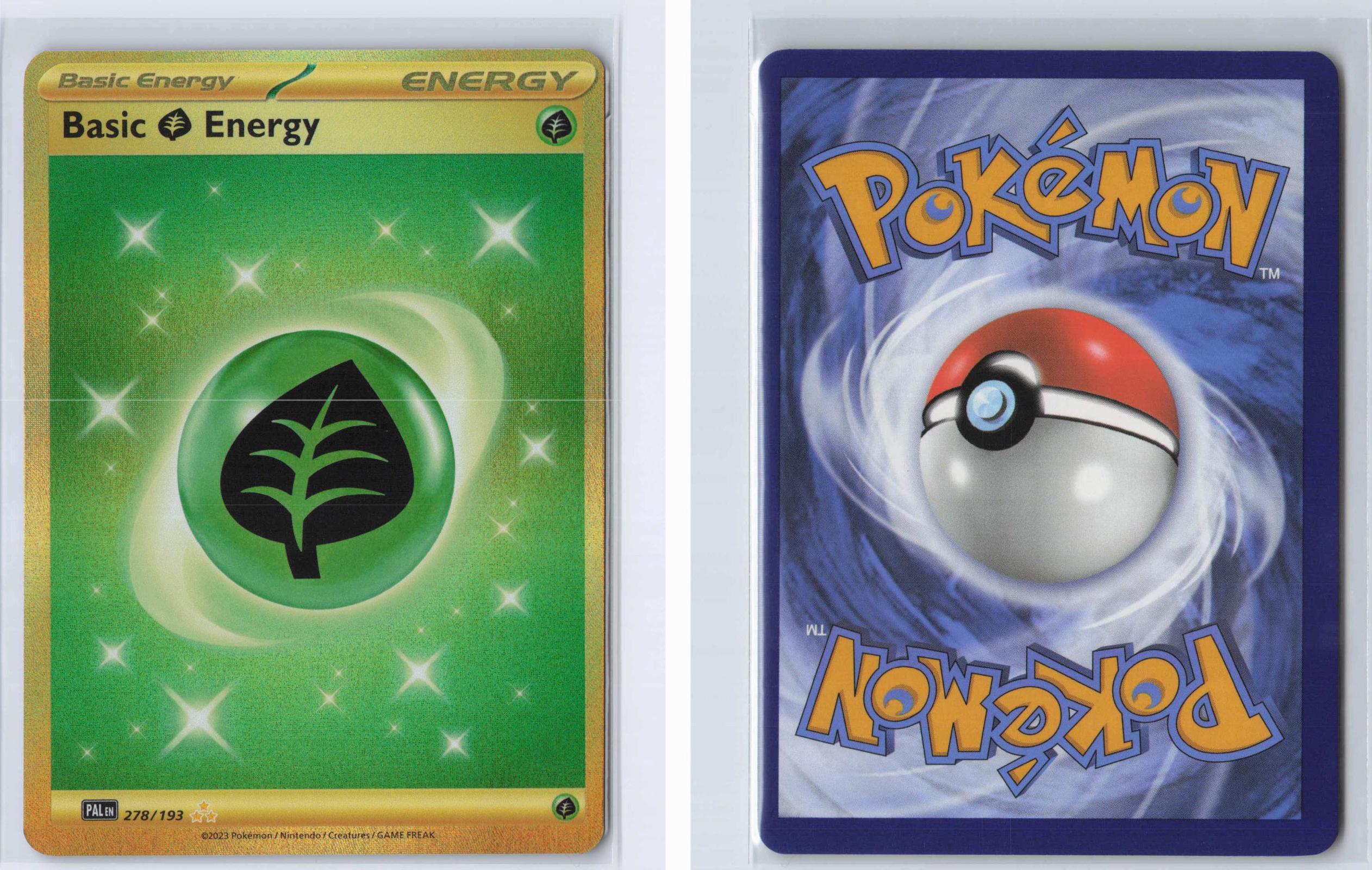 (#278/193) Basic Grass Energy - Holo [Paldea Evolved]