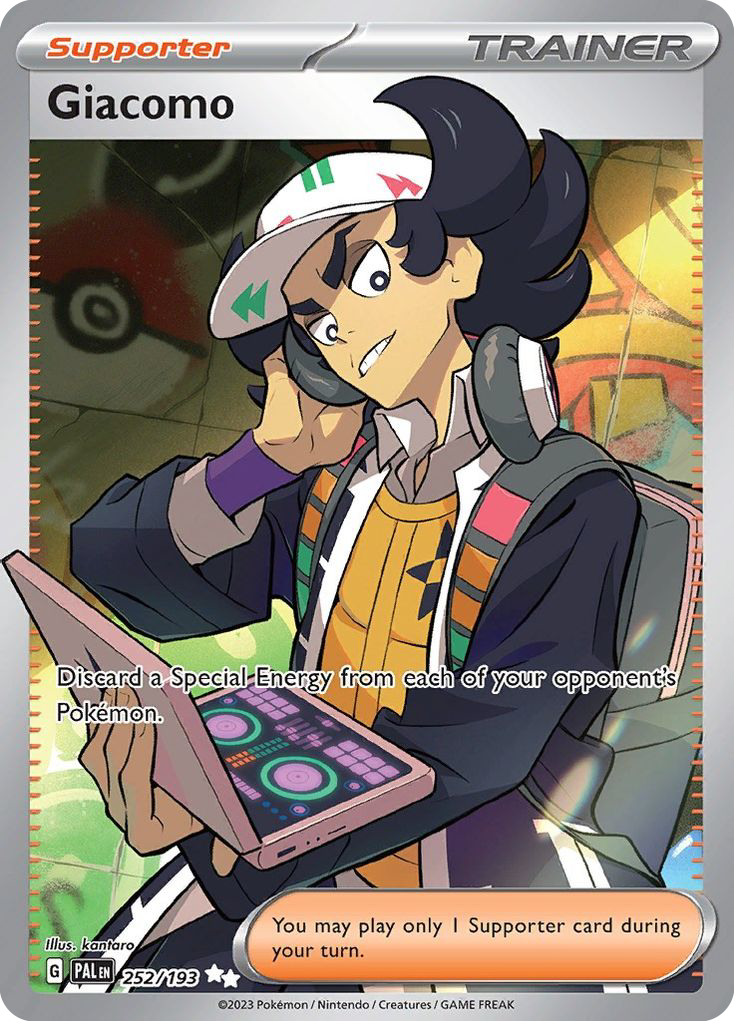 (#252/193) Giacomo - Holo [Paldea Evolved]