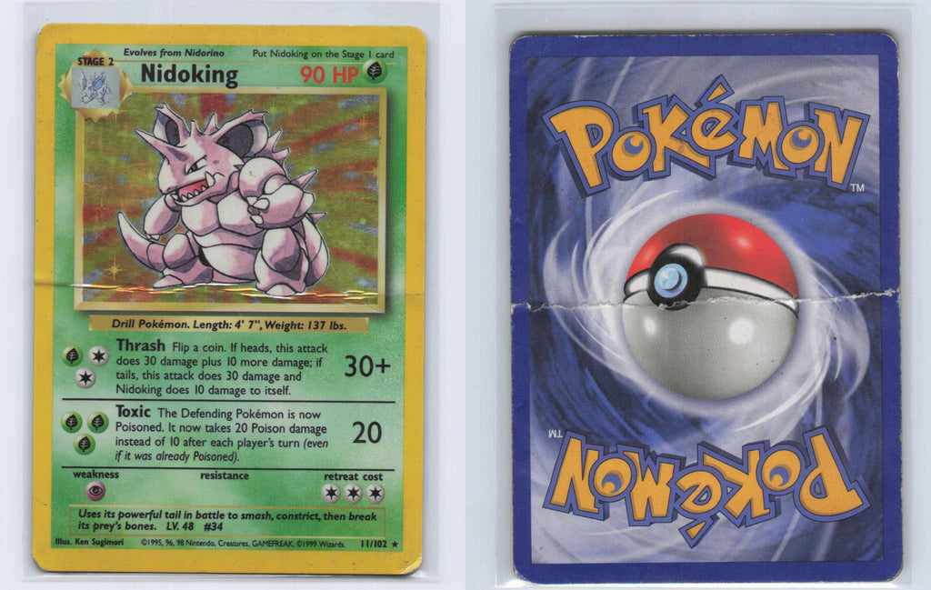 (#11/102) Nidoking - Holo [Base Set Unlimited]