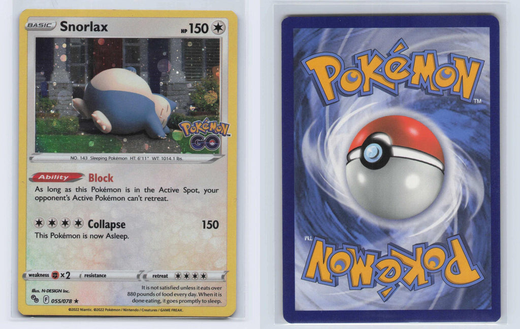 (#055/078) Snorlax (Cosmos Holo) - Normal [Miscellaneous Cards & Products]