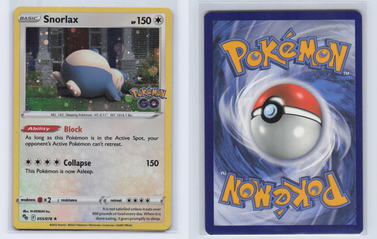 (#055/078) Snorlax (Cosmos Holo) - Normal [Miscellaneous Cards & Products]