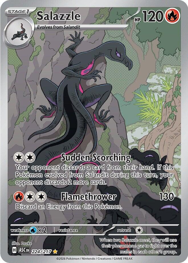 (#224/217) Salazzle [ME: Ascended Heroes]