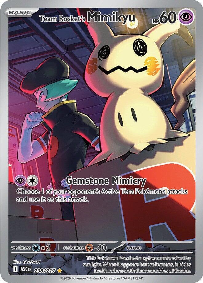 (#238/217) Team Rocket's Mimikyu [ME: Ascended Heroes]