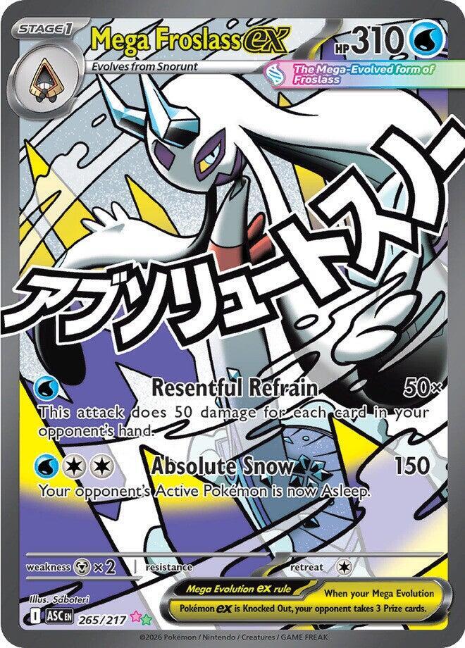 (#265/217) Mega Froslass ex [ME: Ascended Heroes]