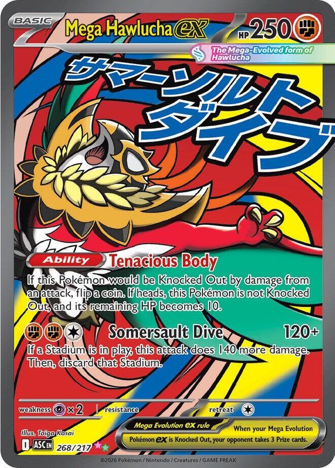 (#268/217) Mega Hawlucha ex [ME: Ascended Heroes]