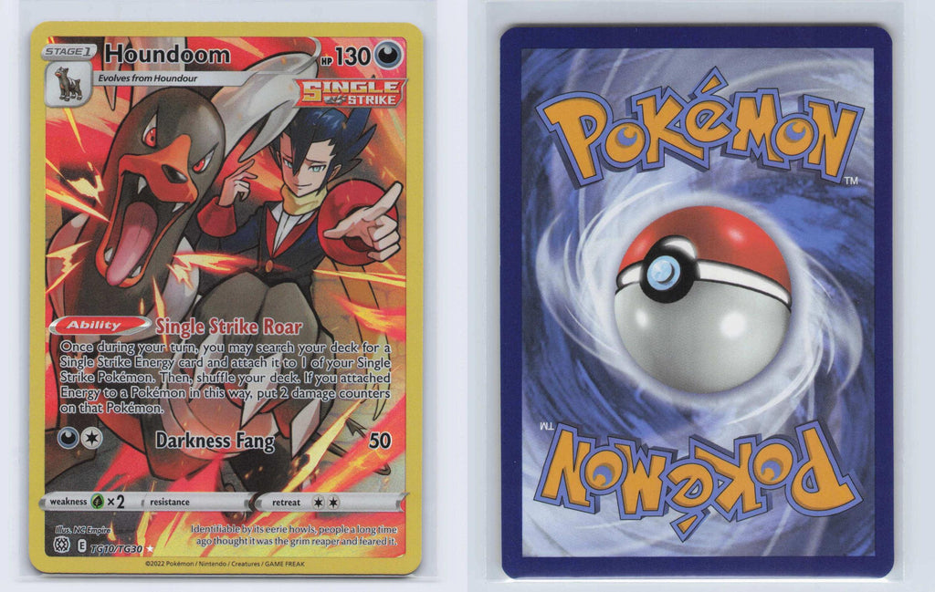 (#TG10/TG30) Houndoom - Holo [Brilliant Stars Trainer Gallery]