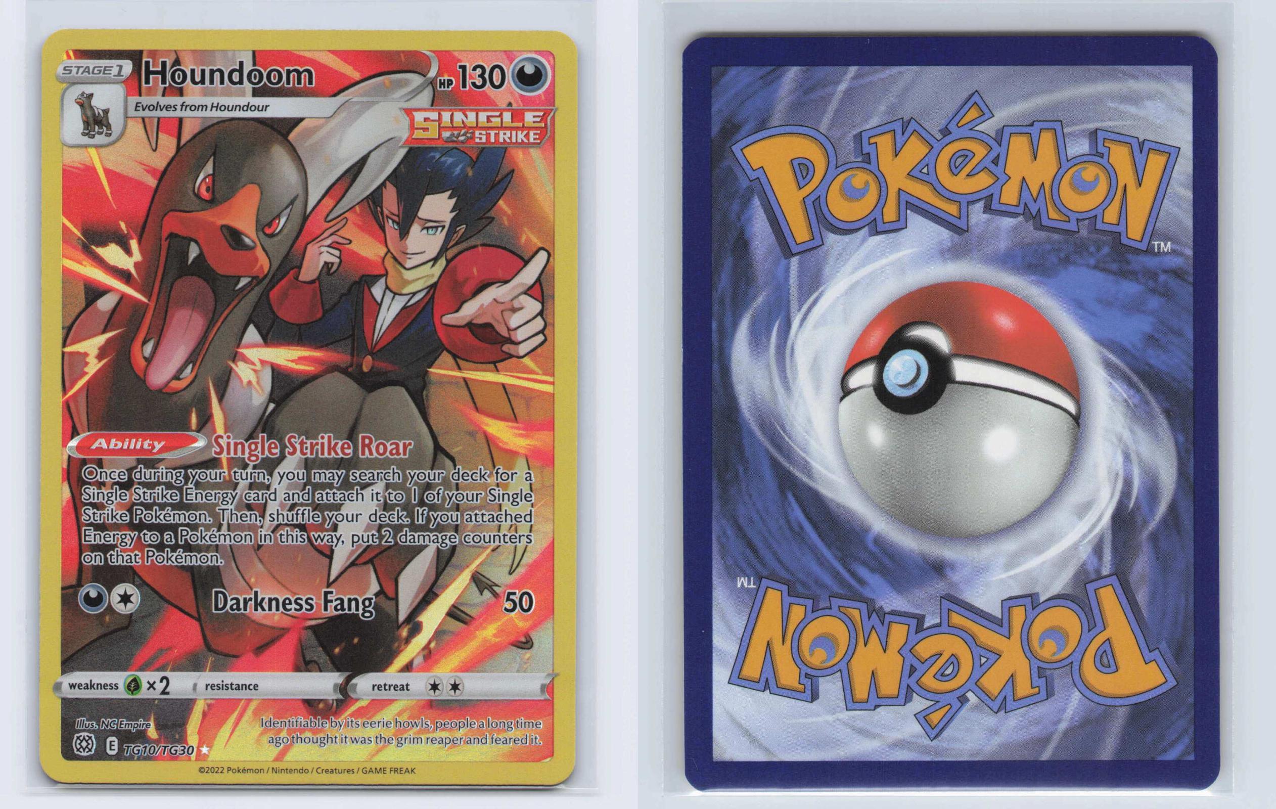 (#TG10/TG30) Houndoom - Holo [Brilliant Stars Trainer Gallery]