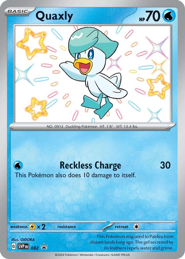 (#082) Quaxly - Holo [Scarlet & Violet Promo]