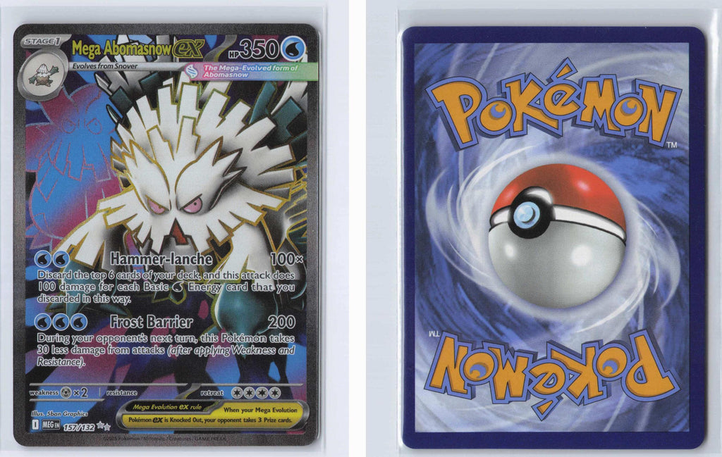 (#157/132) Mega Abomasnow ex - Holo [Mega Evolution]