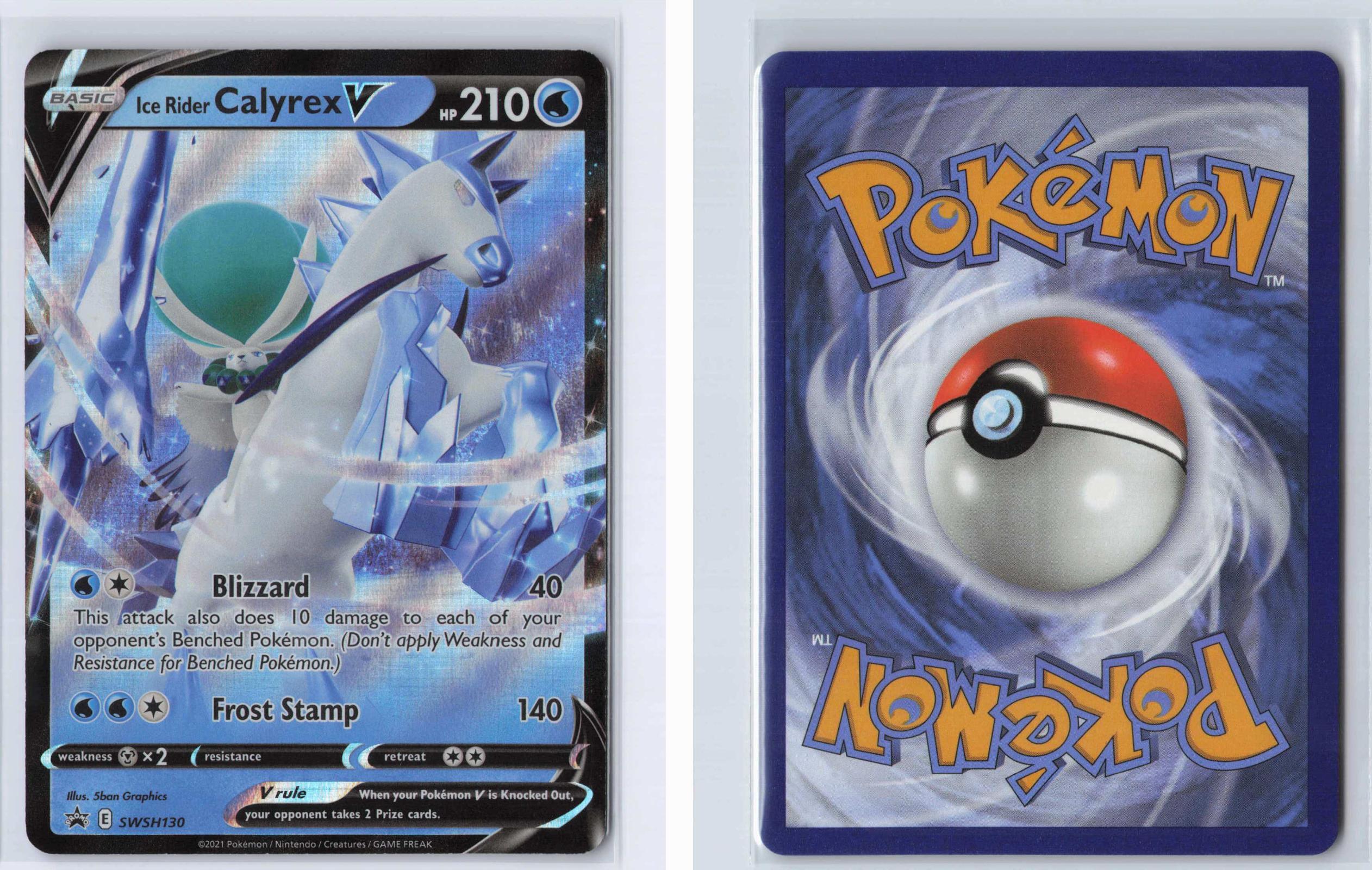 (#SWSH130) Ice Rider Calyrex V - Holo [Sword & Shield Promo]