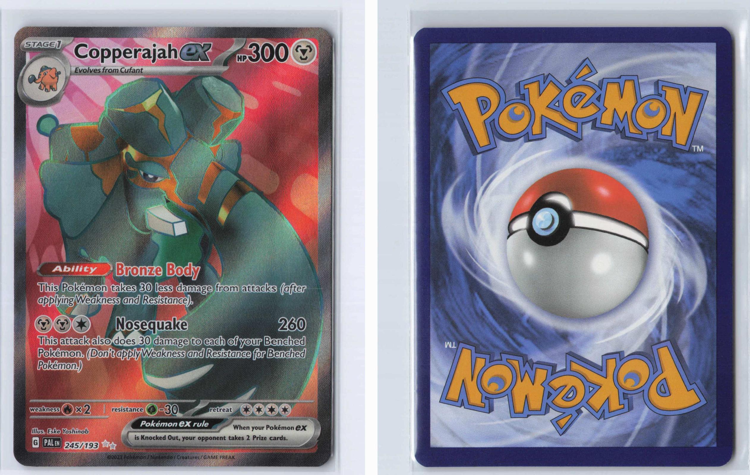 (#245/193) Copperajah ex - Holo [Paldea Evolved]