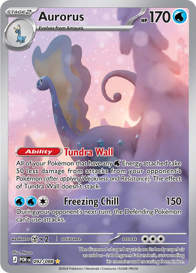 (#092/088) Aurorus [ME03: Perfect Order]