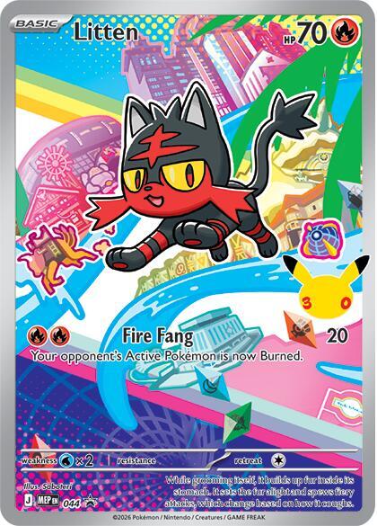 (#44) Litten [ME: Mega Evolution Promo]