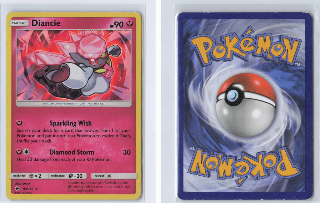 (#94/147) Diancie - Holo [Burning Shadows]
