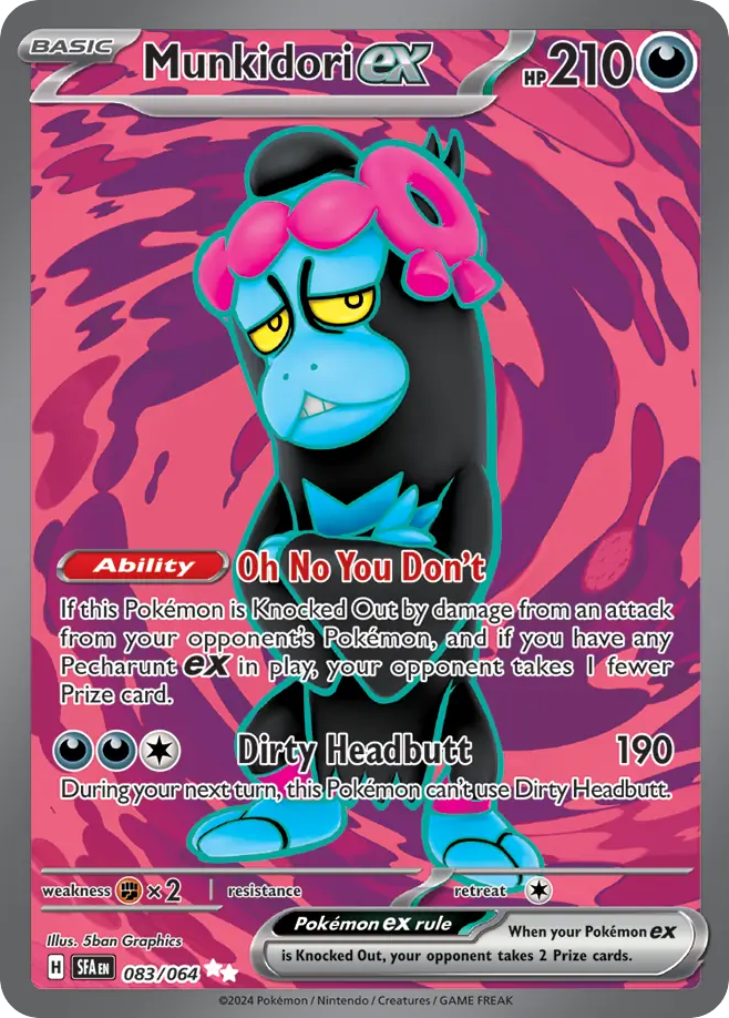 (#083/064) Munkidori ex - Holo [Shrouded Fable]