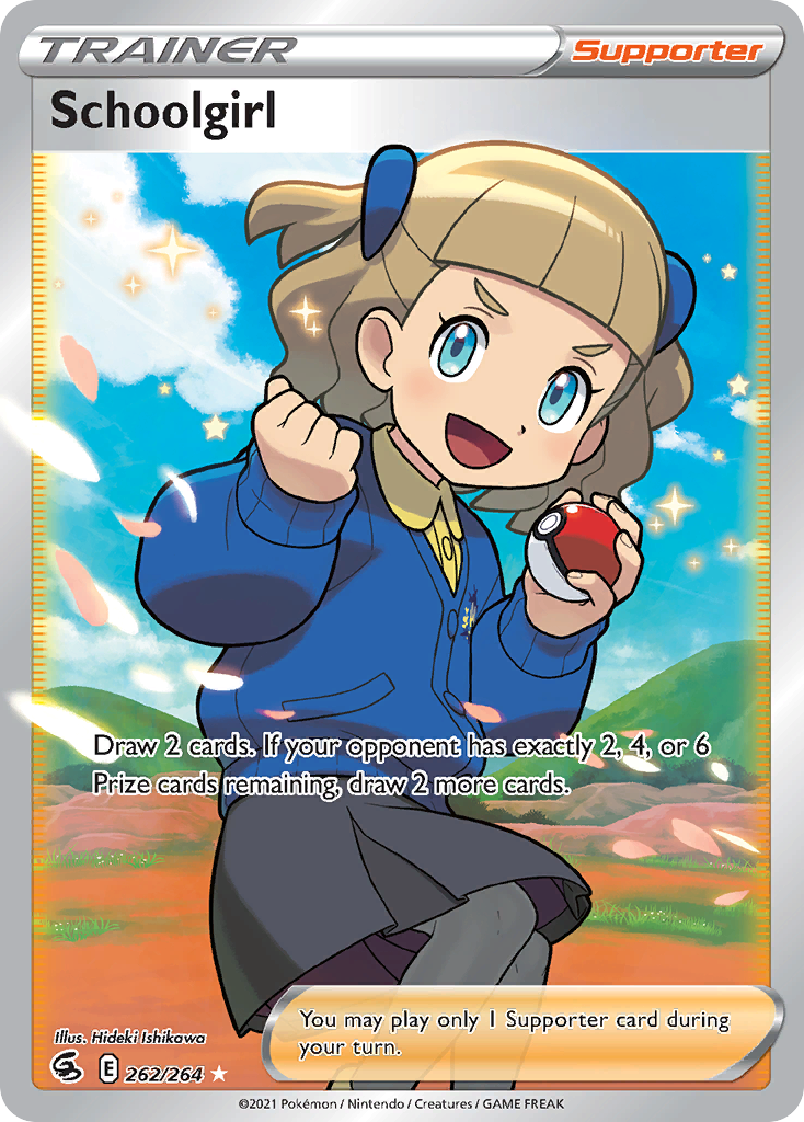 (#262/264) Schoolgirl - Holo [Fusion Strike]