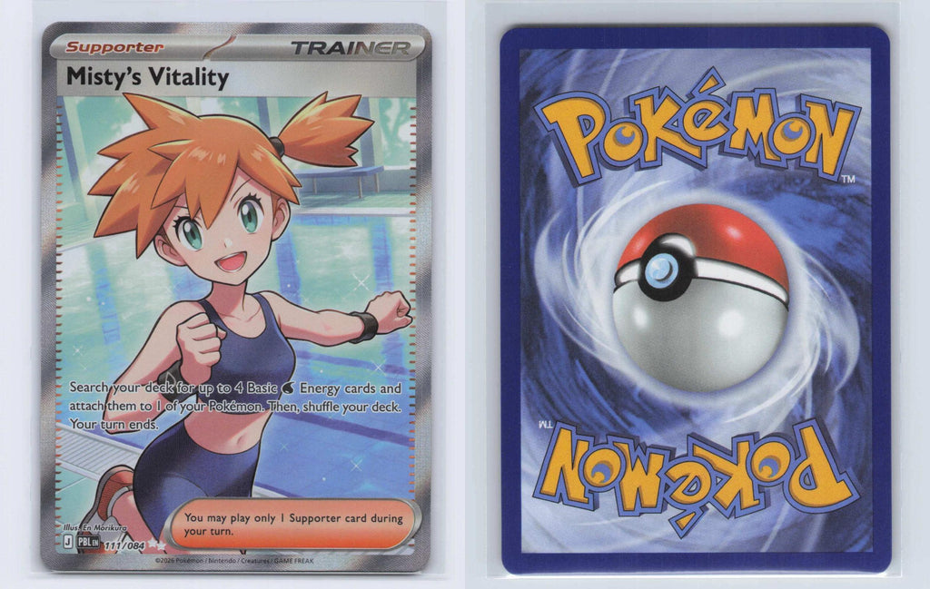 (#111/084) Misty's Vitality - Holo [Pitch Black]