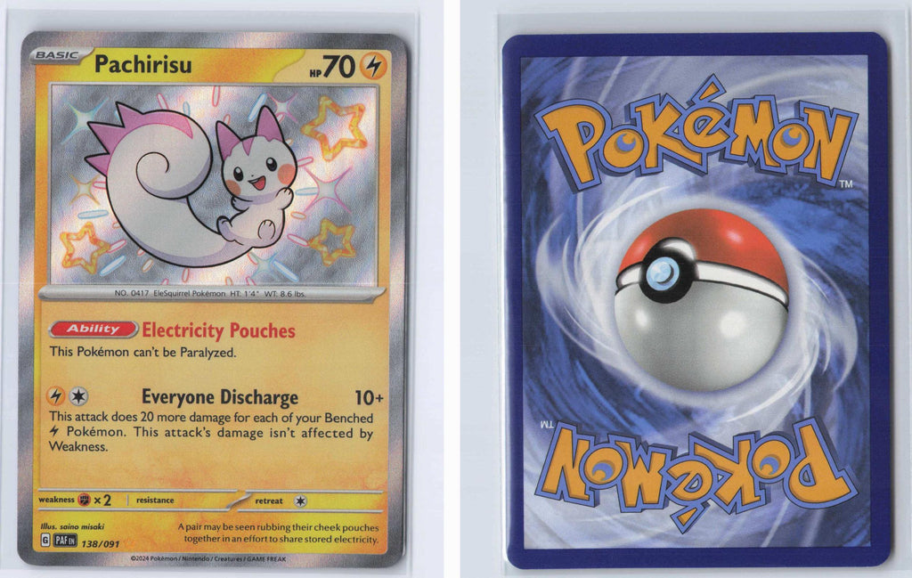 (#138/091) Pachirisu - Holo [Paldean Fates]