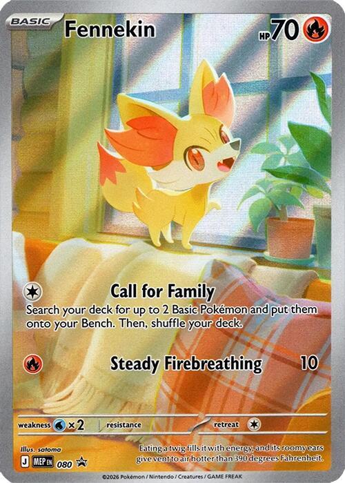 (#80) Fennekin [ME: Mega Evolution Promo]