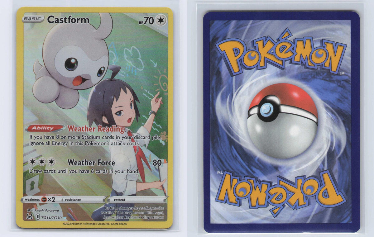 (#TG11/TG30) Castform - Holo [Lost Origin Trainer Gallery]