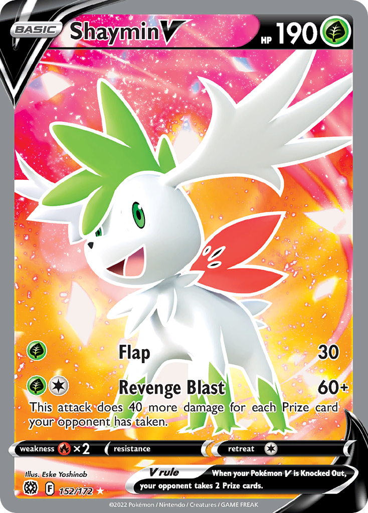 (#152/172) Shaymin V - Holo [Brilliant Stars]