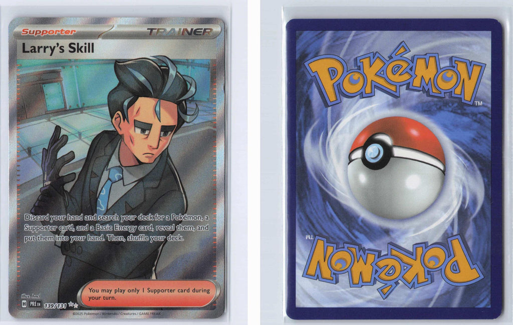 (#139/131) Larry's Skill - Holo [Prismatic Evolutions]