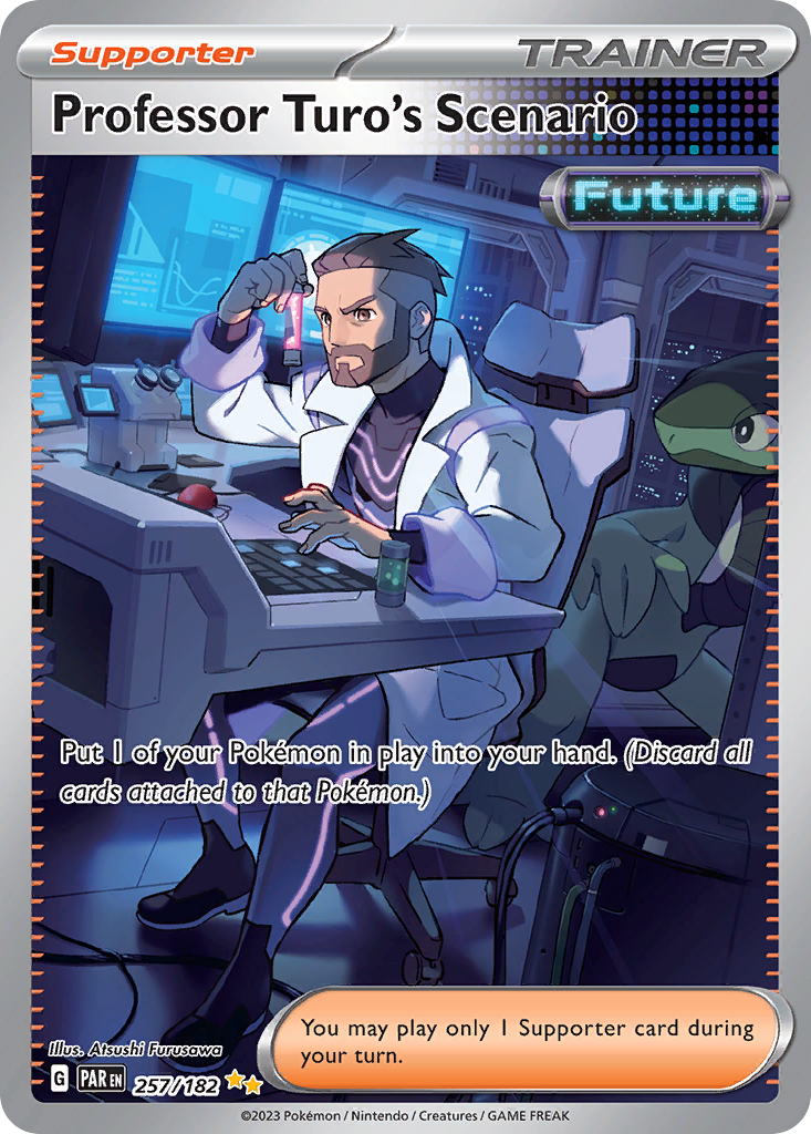(#257/182) Professor Turo's Scenario - Holo [Paradox Rift]