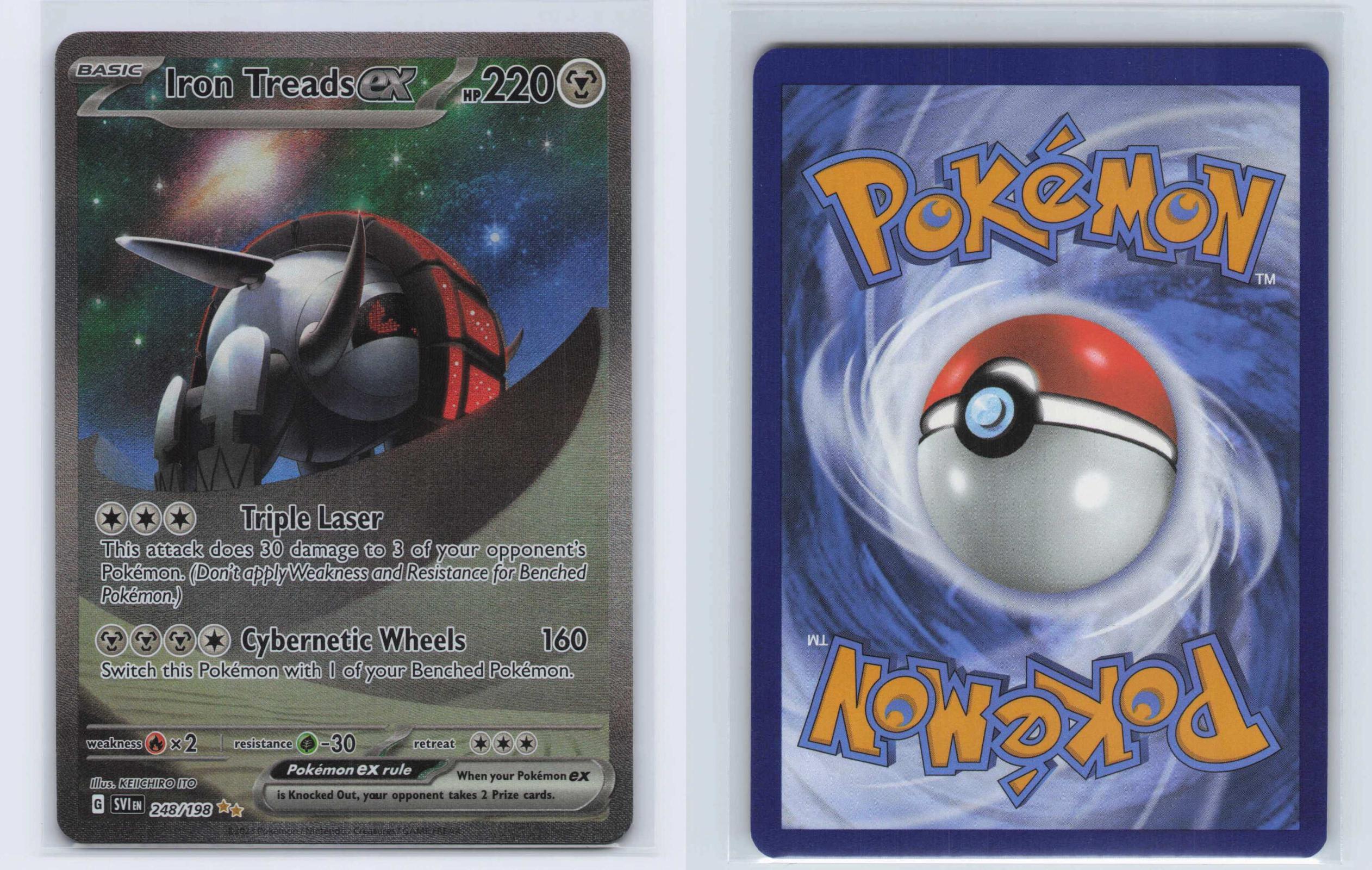 (#248/198) Iron Treads ex - Holo [Scarlet & Violet]