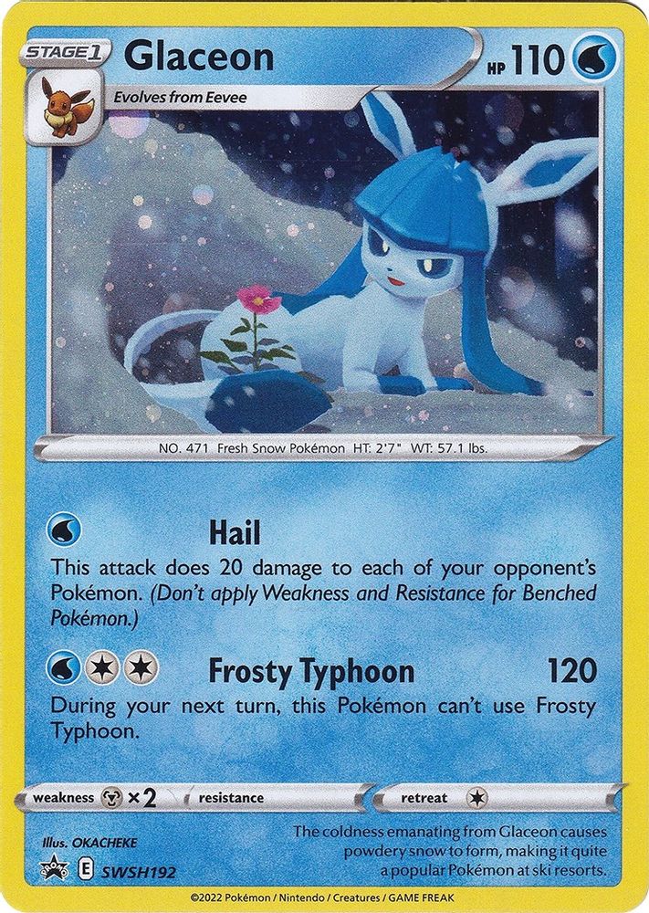 (#SWSH192) Glaceon - Holo [Sword & Shield Promo]