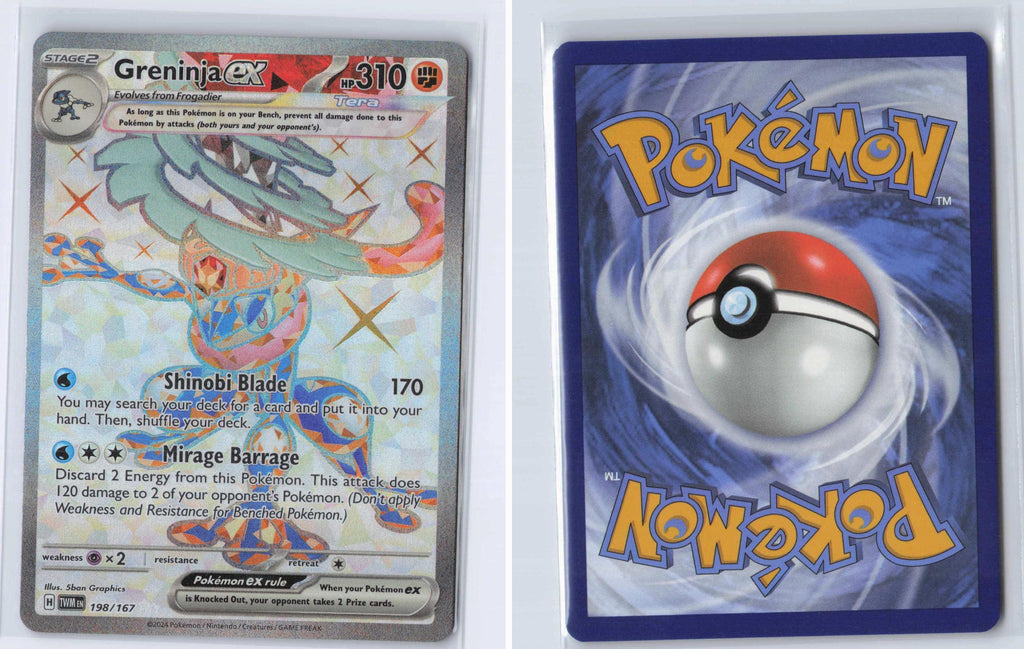 (#198/167) Greninja ex - Holo [Twilight Masquerade]