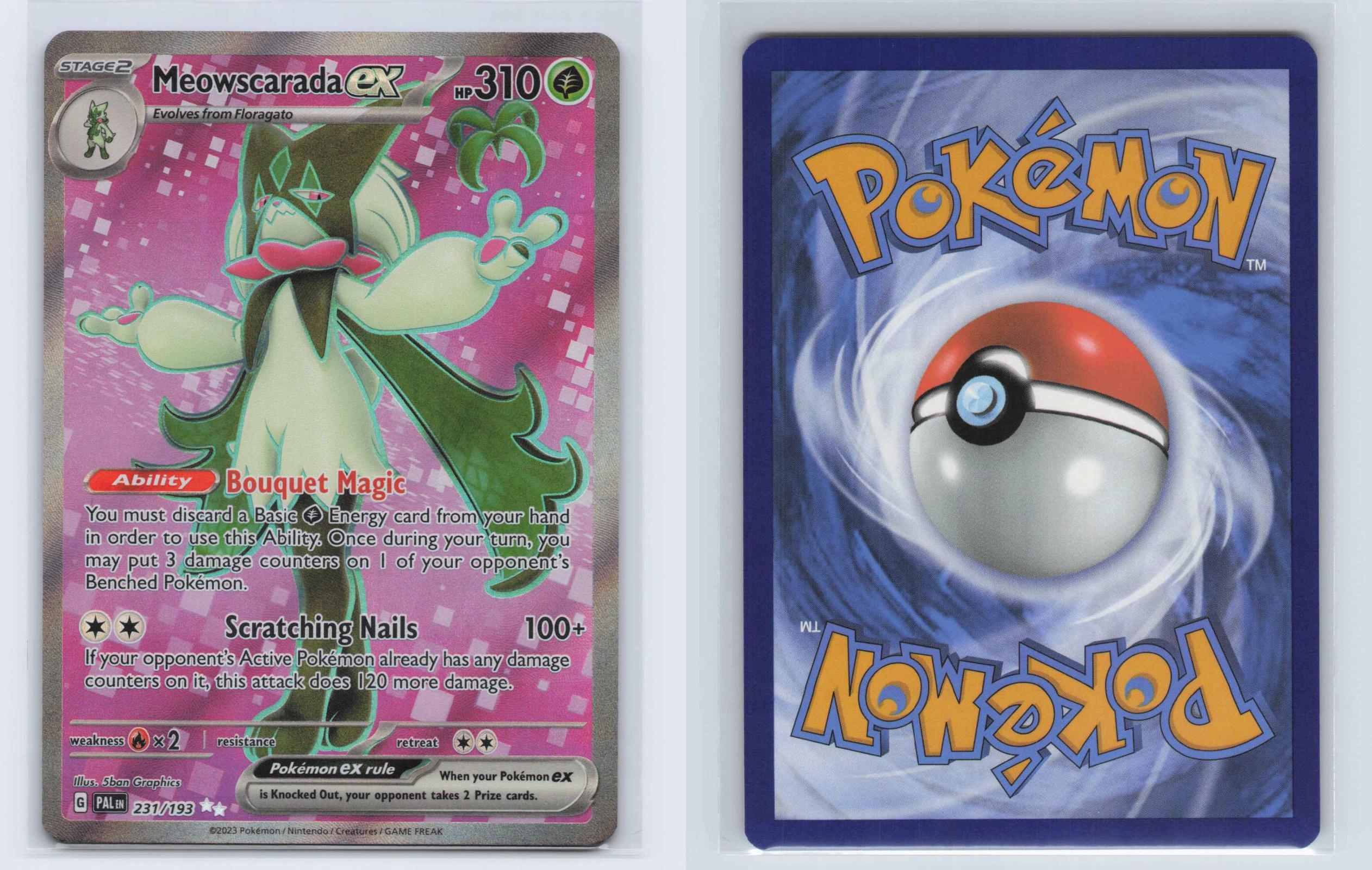 (#231/193) Meowscarada ex - Holo [Paldea Evolved]
