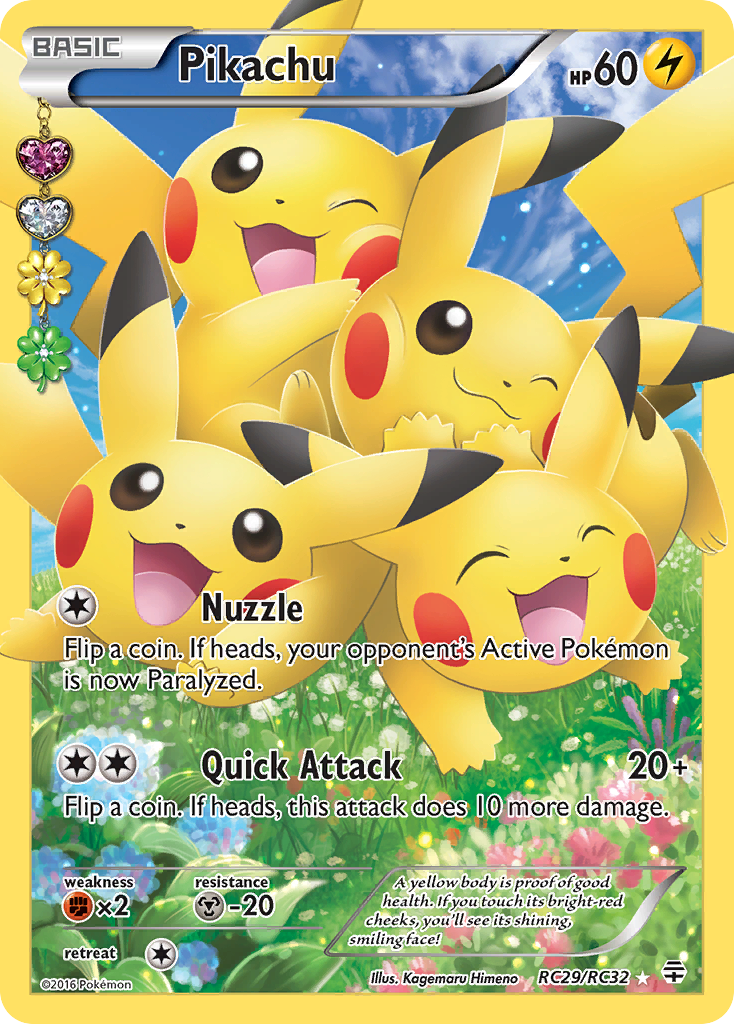 (#RC29/RC32) Pikachu - Holo [Generations]