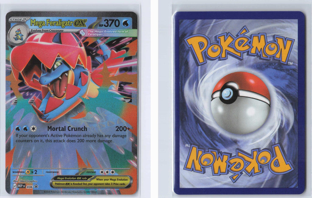 (#036) Mega Feraligatr ex - Holo [ME: Mega Evolution Promo]