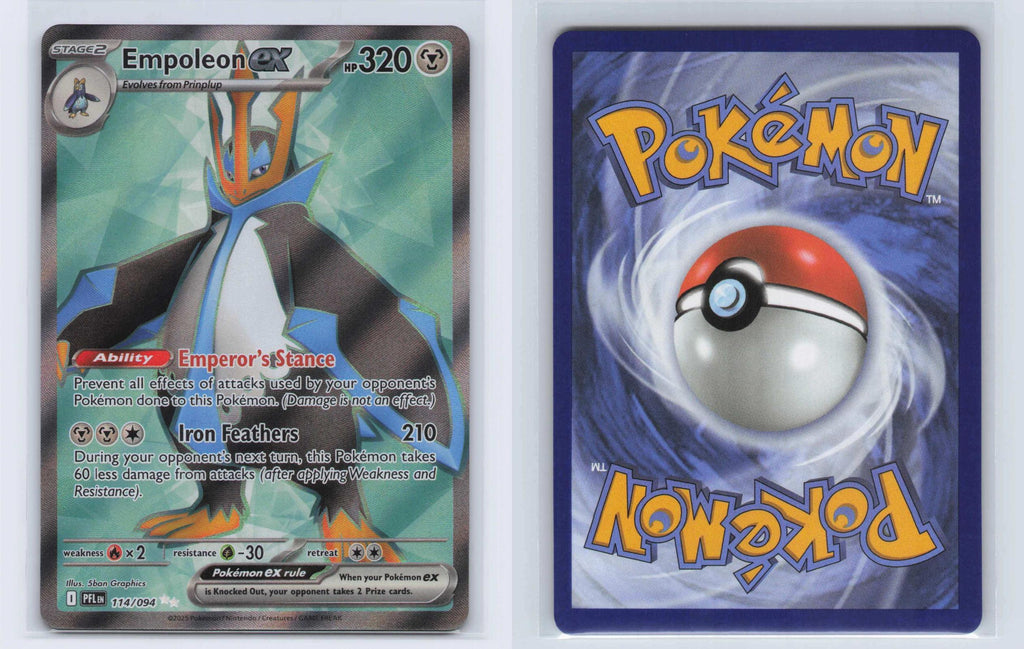 (#114/094) Empoleon ex - Holo [Phantasmal Flames]