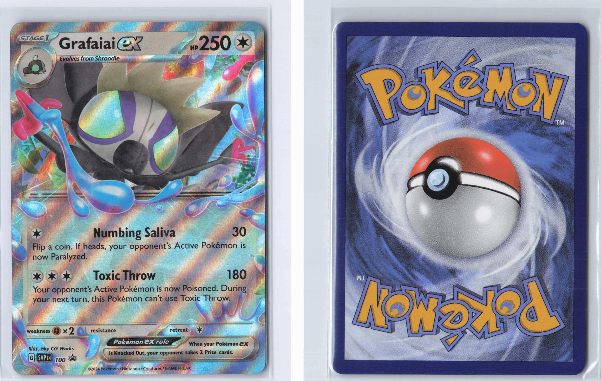 (#100) Grafaiai ex - Holo [Scarlet & Violet Promo]