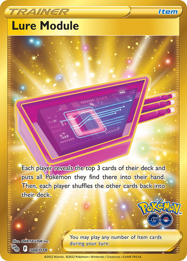 (#088/078) Lure Module - Holo [Pokemon GO]