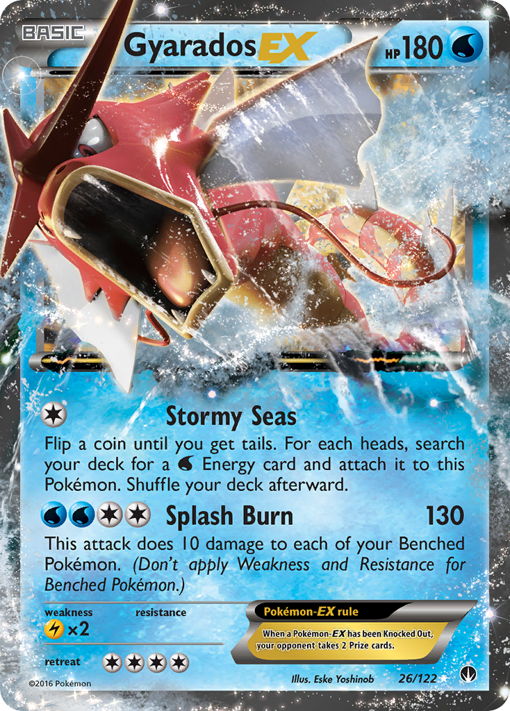 (#26/122) Gyarados EX - Holo [BREAKpoint]