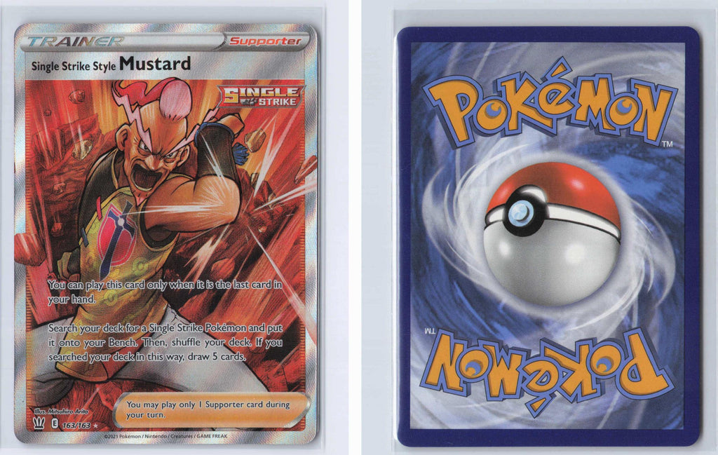(#163/163) Single Strike Style Mustard - Holo [Battle Styles]