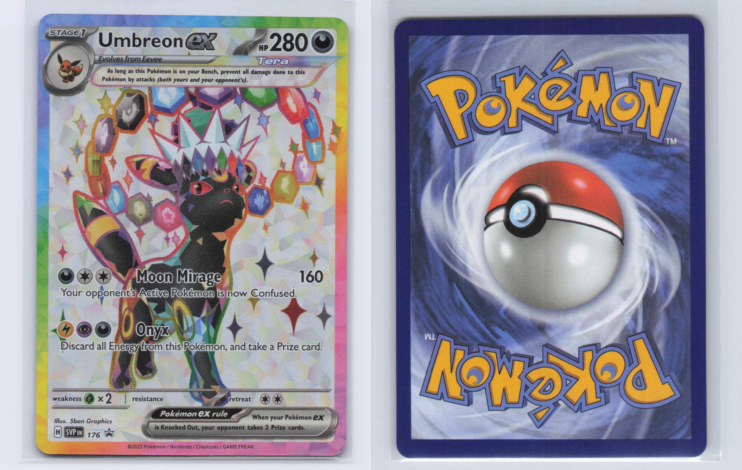 (#SVP 176) Umbreon ex - Holo [Scarlet & Violet Promo]