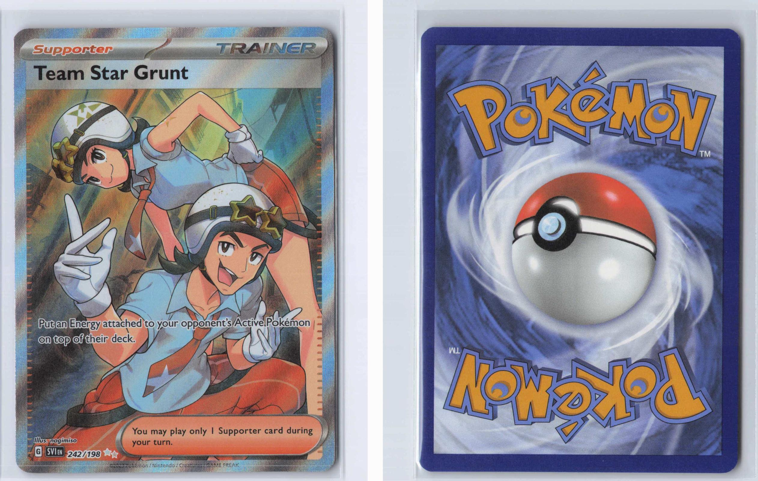 (#242/198) Team Star Grunt - Holo [Scarlet & Violet]