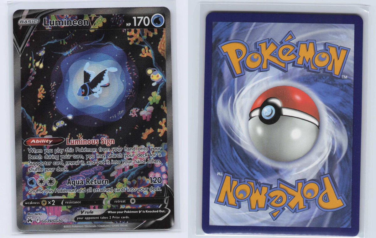 (#GG39/GG70) Lumineon V - Holo [Crown Zenith Galarian Gallery]