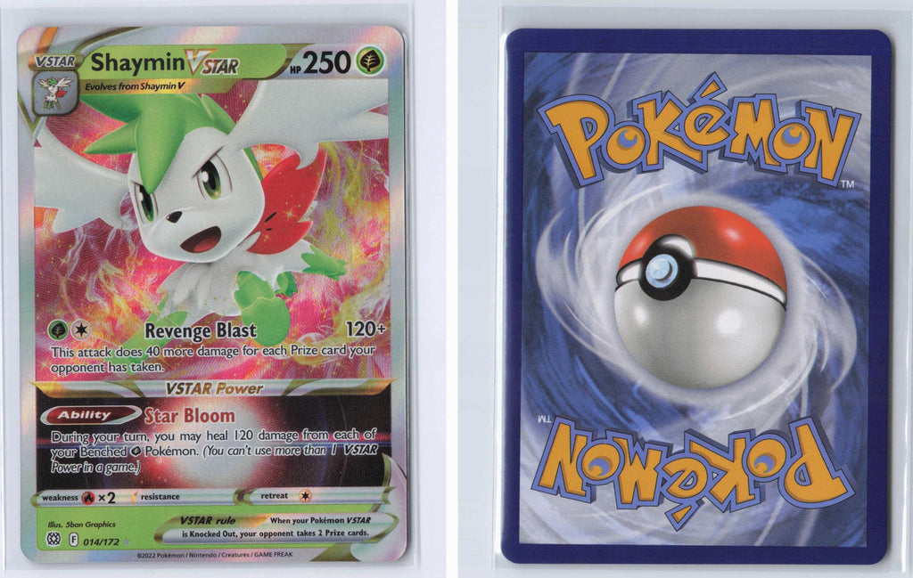 (#014/172) Shaymin VSTAR - Holo [Brilliant Stars]