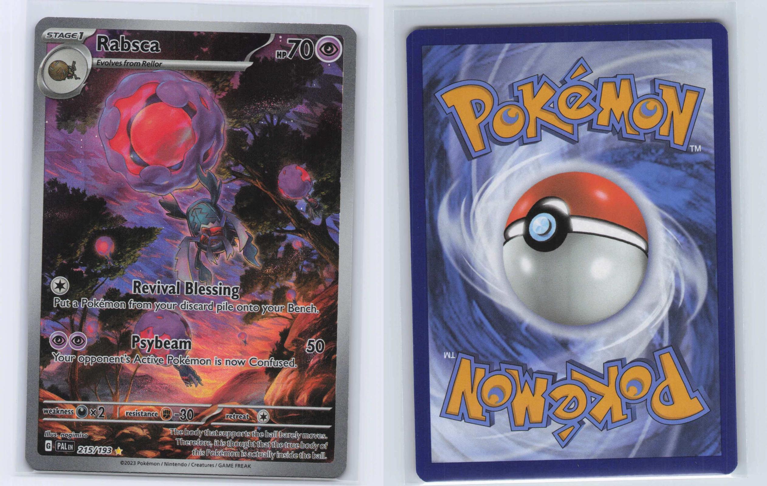 (#215/193) Rabsca - Holo [Paldea Evolved]