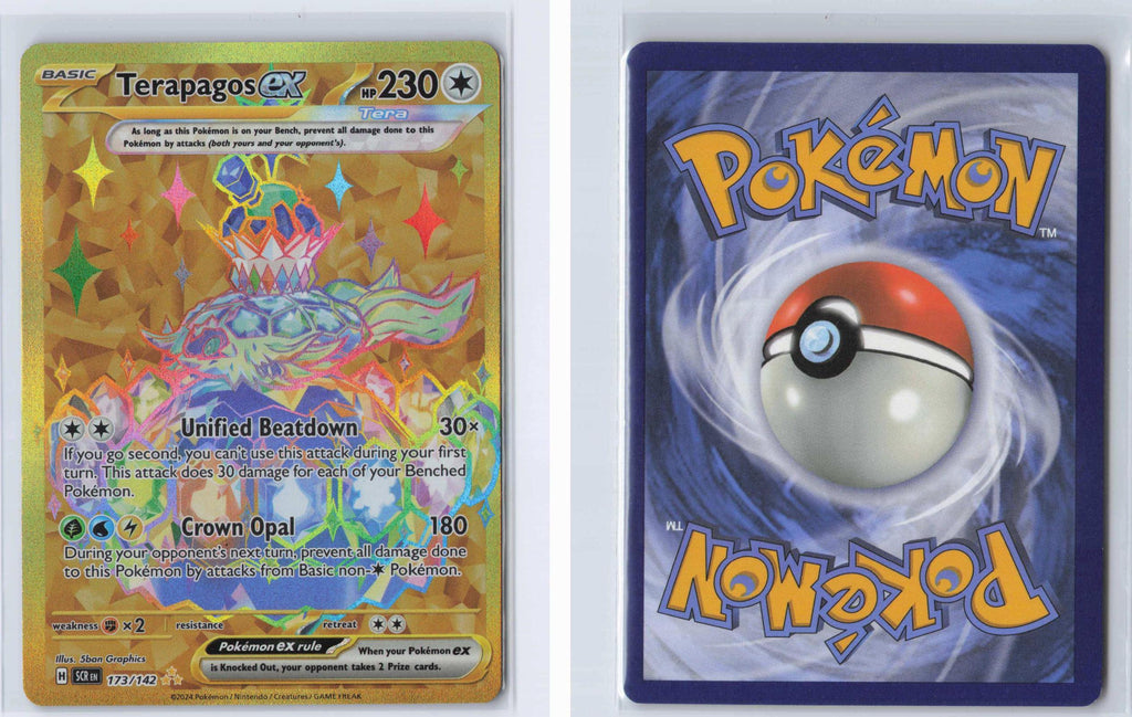 (#173/142) Terapagos ex - Holo [Stellar Crown]