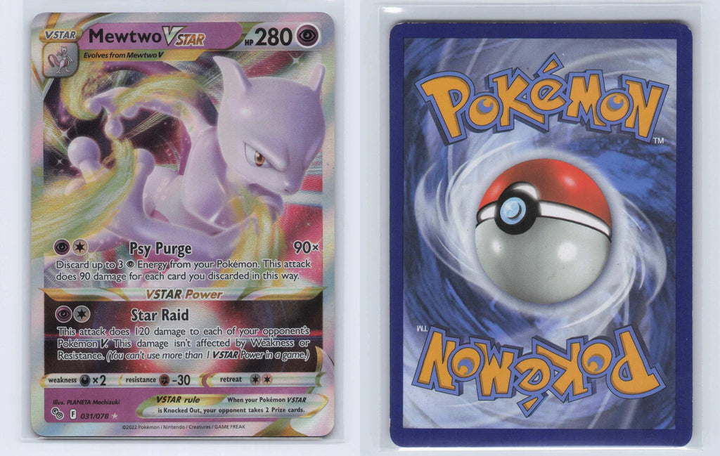 (#031/078) Mewtwo VSTAR - Holo [Pokemon GO]