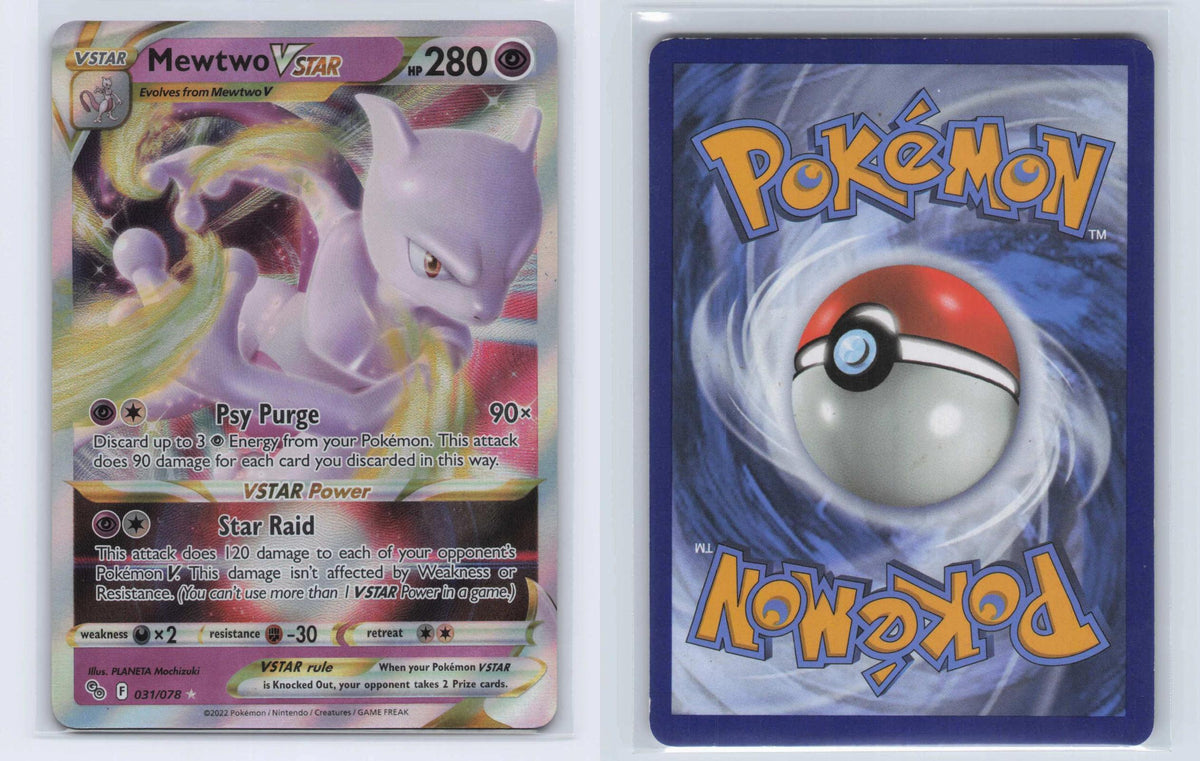 (#031/078) Mewtwo VSTAR - Holo [Pokemon GO]